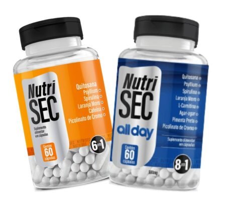 Combo com 2: 1 NutriSEC + 1 NutriSEC all day