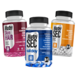 Combo com 3: 1 NutriSEC + 1 NutriSkin Hair + 1 NutriSEC all day